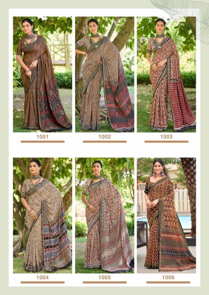 Kasak By Sr Mulmul Cotton Printed Wholesale Saree Wholesale Online